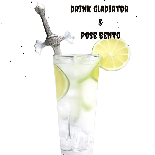 !MB! drink gladiator & pose