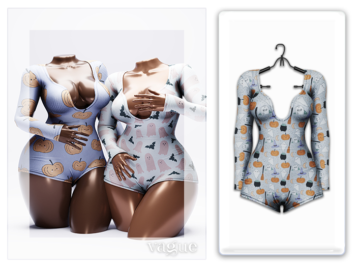 Vague. Halloween Onesie - Deadly -
