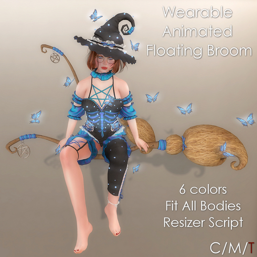 * Petite sorciere * Magic Floating Broom  *
