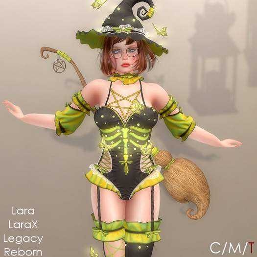 * Petite Sorciere * Green Outfit *