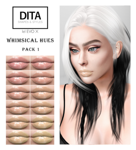 DITA - Whimsical Hues - Pack 1- LeLUTKA Evo X