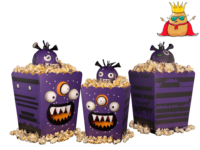 Meshed Potato - Popcorn Monster  Full Perm Mesh (add)