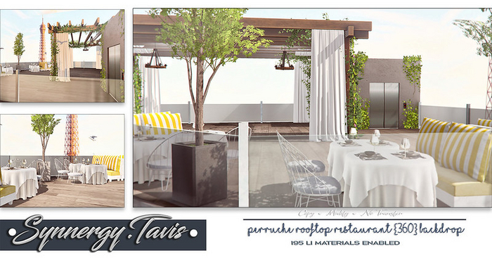 SYNNERGY.TAVIS//Perruche Rooftop Restaurant {360} Backdrop