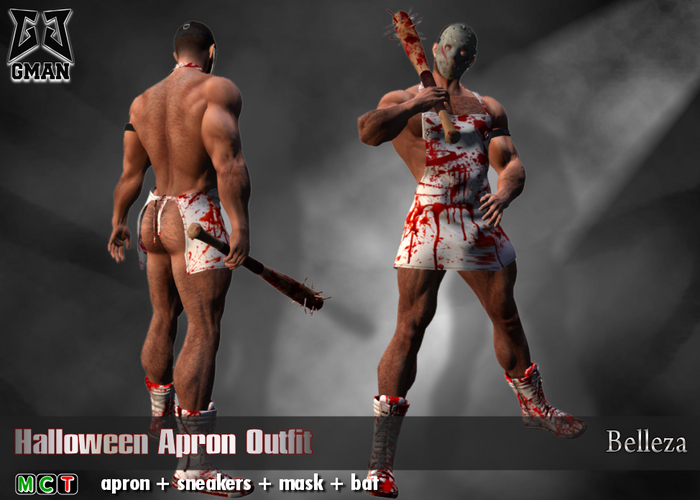 [GMan] HW - Halloween Apron Outfit - Belleza