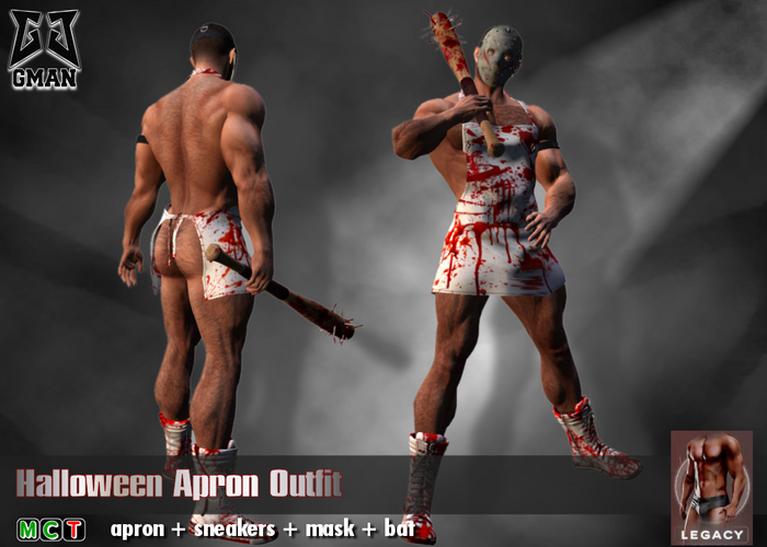 [GMan] HW - Halloween Apron Outfit - Legacy