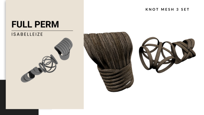 Knot Mesh - Full Perm (3-Set)