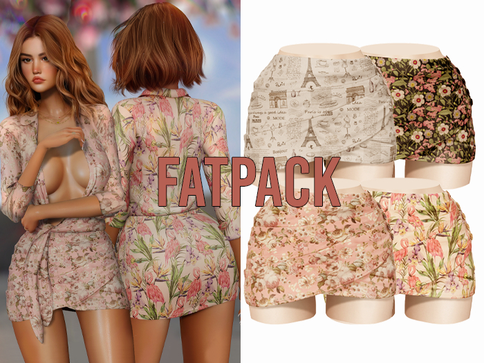 -[ vagrant ]- Isabella Skirt - Vintage Pattern