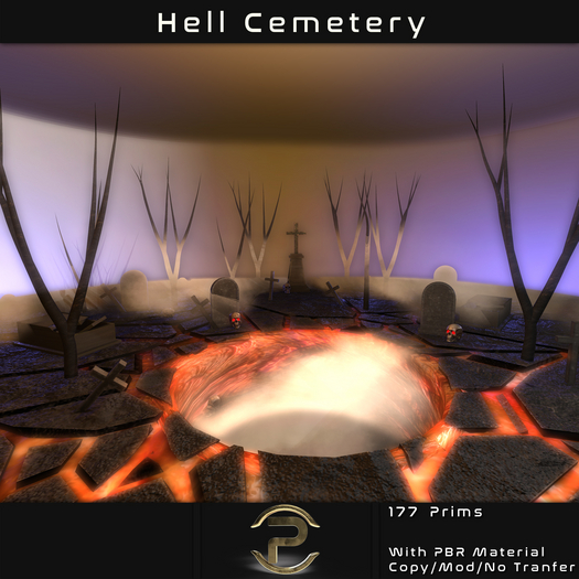 Perspective . Hell Cemetery .Box.