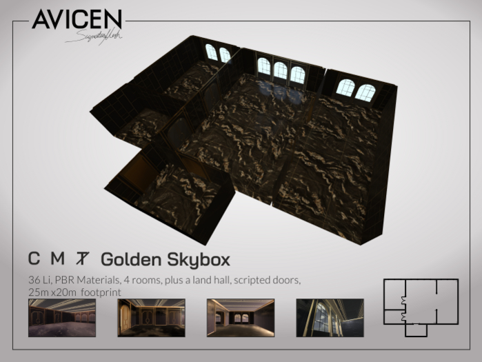 [AVICEN] Golden - Dark City Collection // Add me