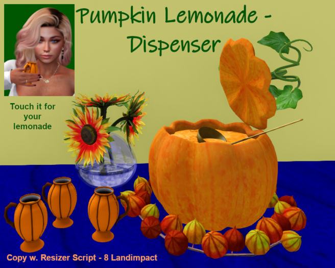 C.M.D. - Pumpkin Lemonade Dispenser 24 VB