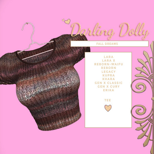 ::Darling Dolly::Overall Top(Fall Dreams)(add)
