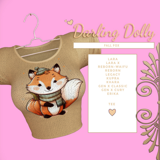 ::Darling Dolly::Overall Top(Fall Fox)(add)