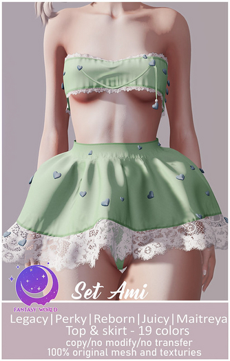 {Fantasy world}Set  Ami  FATPACK + bonus
