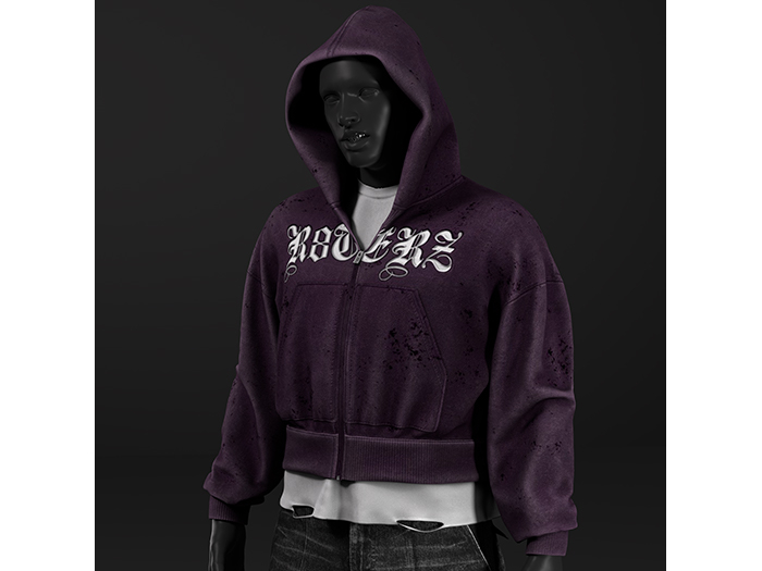 [R8TERZ] Rave Set Purp Hoodie (Up)