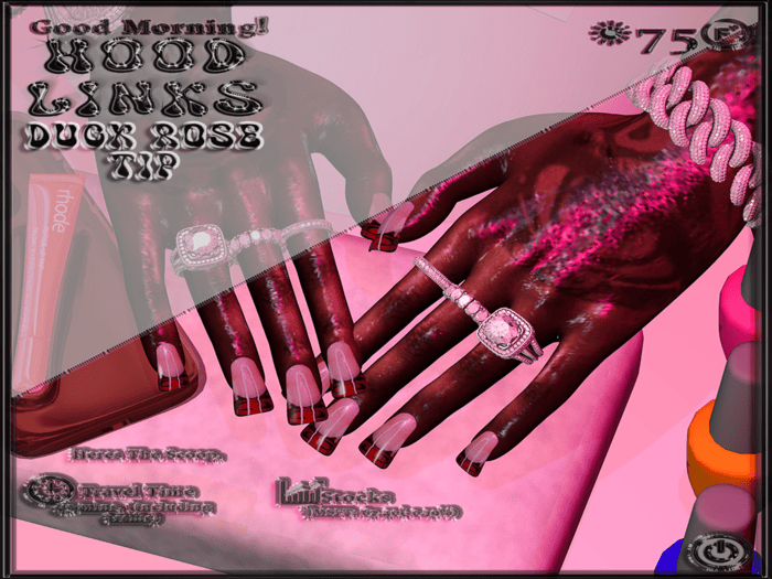 {HOODLINKS}DUCK ROSE TIP SET