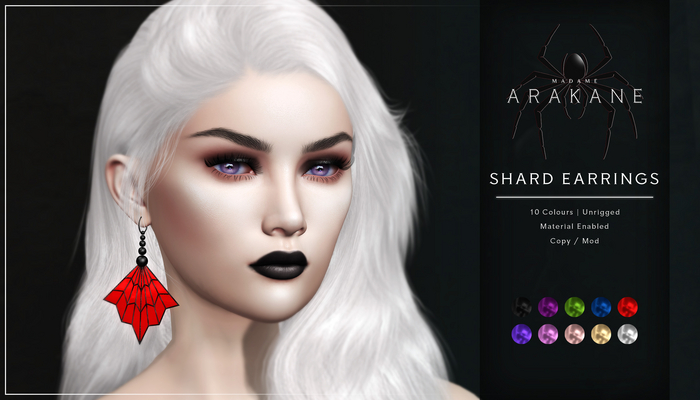 Arakane - Shard Earrings