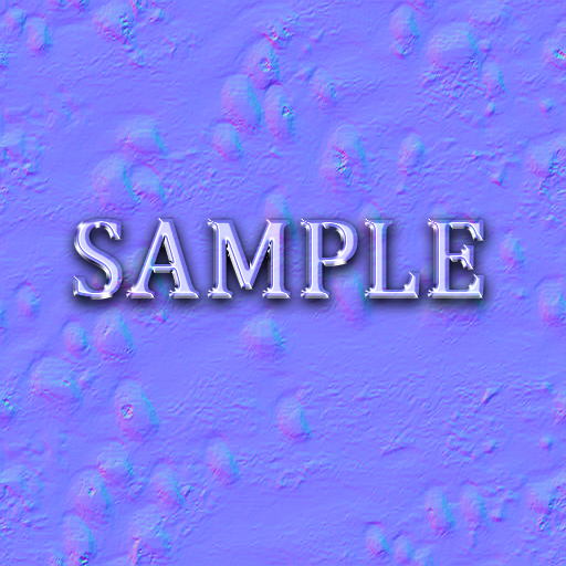 Zoy Texture [ Snowy Surface Seamless 01 ] Normal Map
