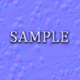 Zoy Texture [ Snowy Surface Seamless 01 ] Normal Map