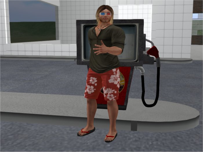 Golden West Gas Pump HUD Add Me