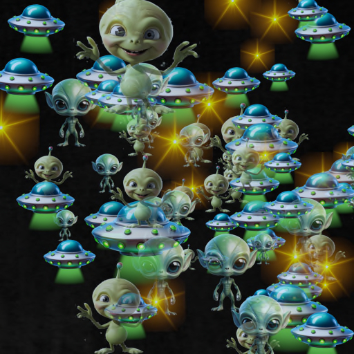 Aliens Confetti Tosser Thrower