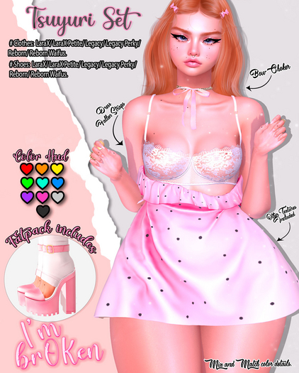 [I'M BROKEN] TSUYURI SET (FATPACK)