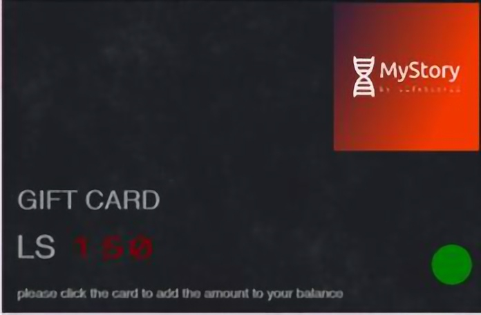 MyStory GC Gift Card 150L