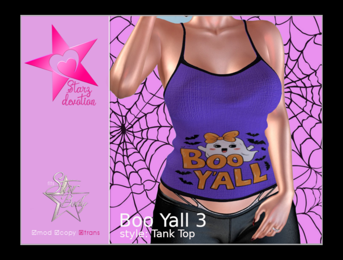 SD - Boo Yall Tanktop 3