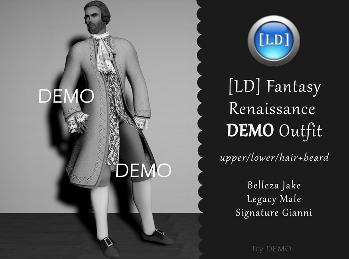 DEMO  [LD] Fantasy Renaissance Outfit