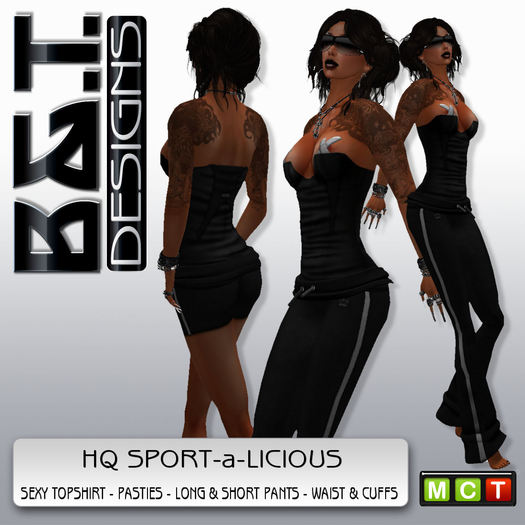:.<B&T>.: Sport-a-Licious   <<black/grey>> 