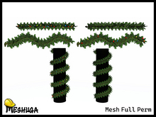 Meshuga Christmas Lights Garlands Pack FULL PERM MESH  