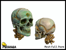 Meshuga Jewel Skull FULL PERM MESH