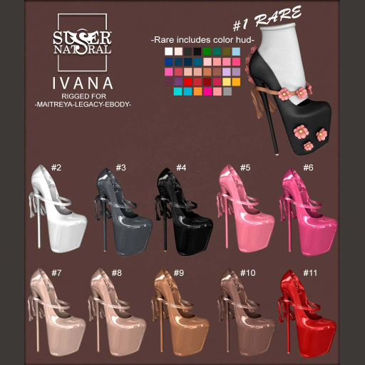 1..::Supernatural::. Ivana Gacha [Maitreya] #1 RARE + HUD