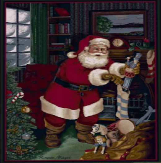 Christmas Rug  #1