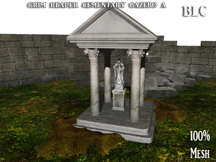 BLC  Grim Reaper Cemetery Gazebo a