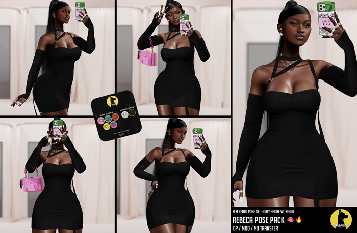 Of Breed: Rebeca Pose Pack ~ Bento for Pics / Props Included