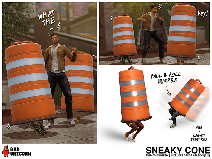 Sneaky Cone - Wear & creep anywhere!