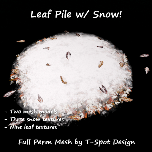 T-Spot Mesh - Leaf Pile w/ Snow - FP - LI=0.5-2.0
