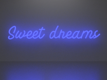Sweet dreams neon sign Full Permission