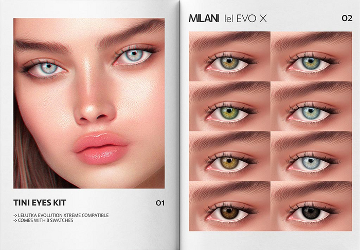 MILANI - "TINI" EYES KIT / DEMO