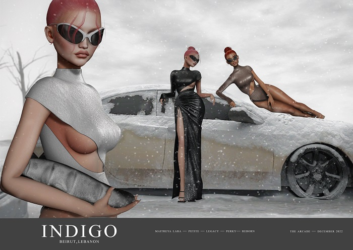 29. INDIGO - Os Wire Cat Sunglasses In Fatpack RARE + HUD