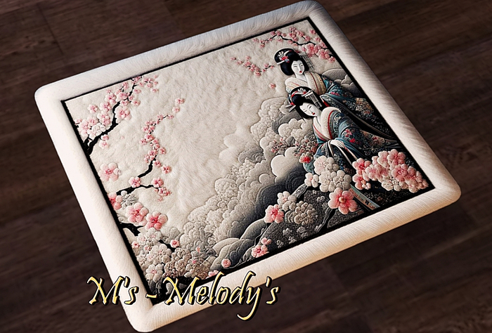 M's- Carpet/rug/ - "Mystery Sakura"