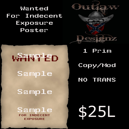 Wanted For Indecent Exposure