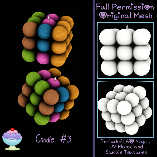 [Sherbert] Full Perm Candle #3 (ADD)