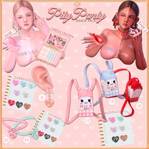 28 [ Pity Party ] Snack Pack Choker {Oreo}