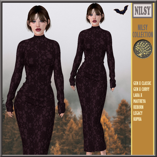 LONG LACE DRESS