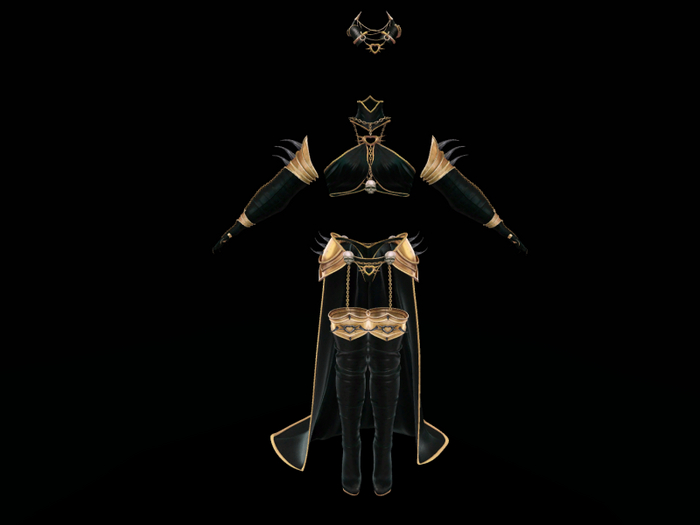 Luas Lilith Complete Set BLACK - maitreya