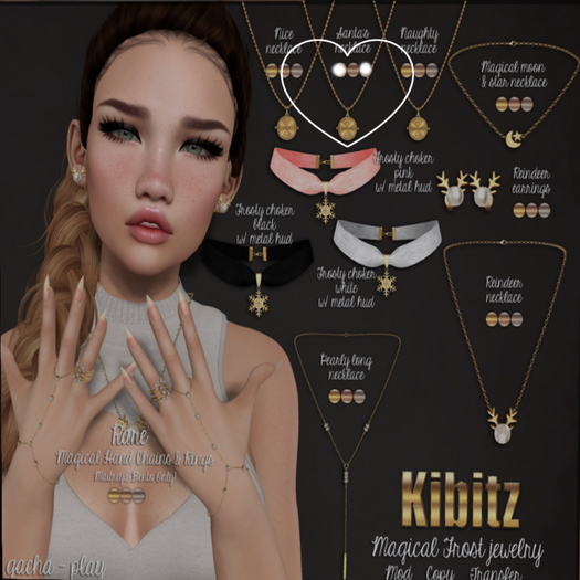 Kibitz - Magical hand chains - gold LOOTBOX RARE