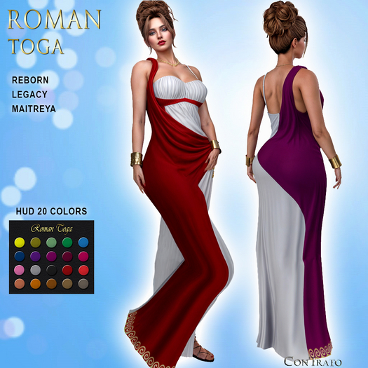 [ConTrato] Woman Roman Toga