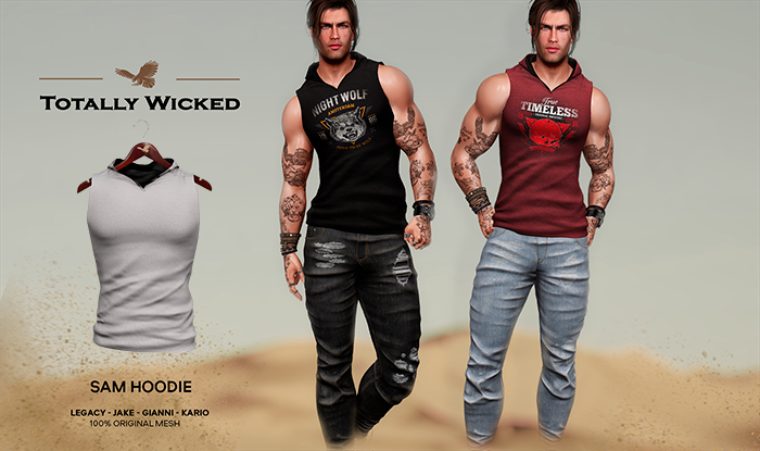 Totally Wicked - Sam hoodie_C20