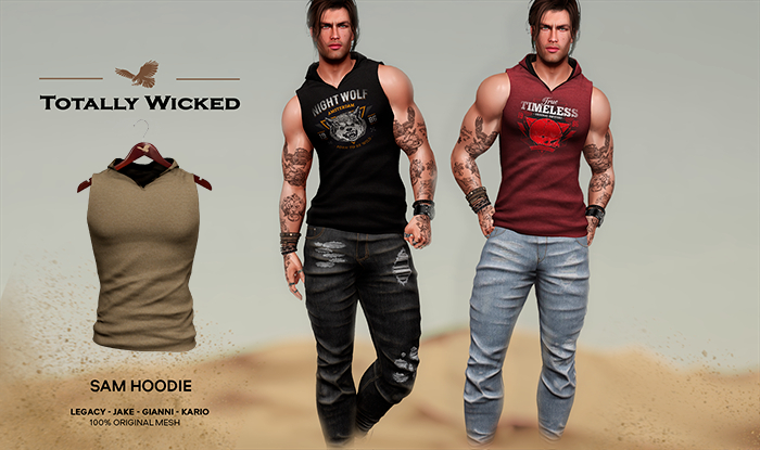 Totally Wicked - Sam hoodie_C18